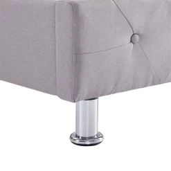 Polsterbett BIARRITZ 140 X 200 Cm, In Grau -Berühmt Möbel 51280 4