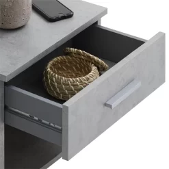 Nachttisch MARY Betonoptik Mit Schublade -Berühmt Möbel 51309 3