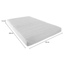 7-Zonen Komfortschaum-Matratze, Liegefläche 120 X 200 Cm -Berühmt Möbel 69088 6