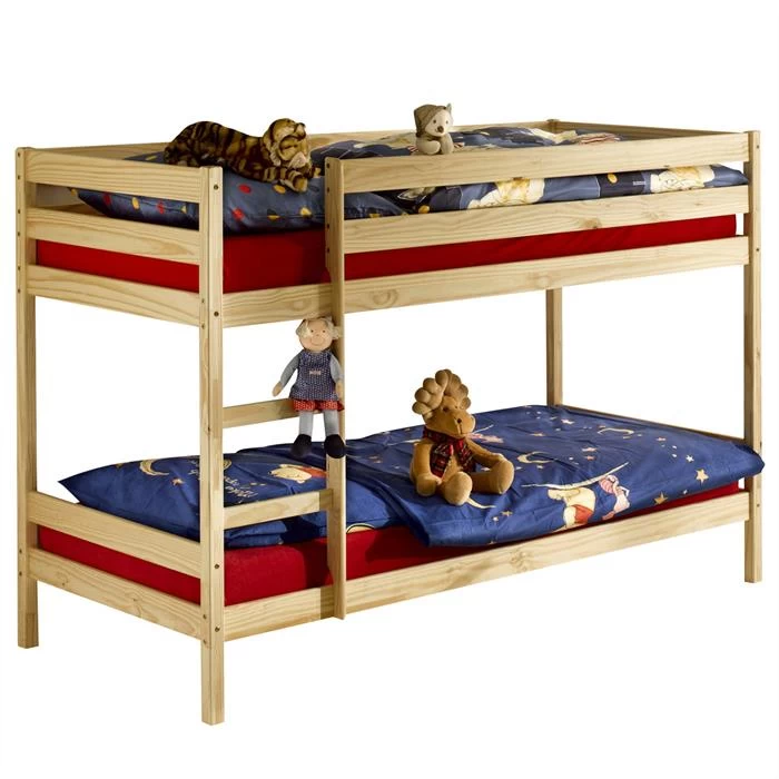 Etagenbett FELIX, Kiefer Massiv In Natur 1 Etagenbett FELIX, Kiefer Massiv In Natur