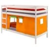 Etagenbett FELIX Kiefer Massiv,inkl.Vorhang