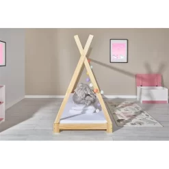 Tipibett Hausbett ELIN 90 X 200 Cm Aus Kiefer In Natur 10 Tipibett Hausbett ELIN 90 X 200 Cm Aus Kiefer In Natur -Berühmt Möbel 7007 A1