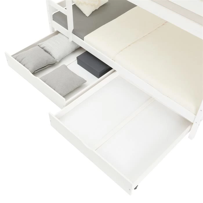 Rollauszugsset FELIX, Weiss, 97 Cm Breit 2 Rollauszugsset FELIX, Weiss, 97 Cm Breit – Bild 2