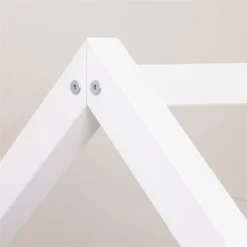 Hausbett NUNA In 90 X 200 Cm Aus Massiver Kiefer, Weiß -Berühmt Möbel 71301 AC5