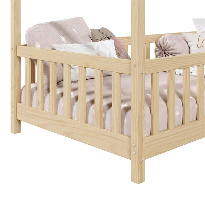 Hausbett LISAN In 90 X 200 Aus Massiver Kiefer In Natur 5 Hausbett LISAN In 90 X 200 Aus Massiver Kiefer In Natur – Bild 5