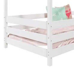 Hausbett RENA In 90 X 200 Cm Mit Rausfallschutz In Weiß -Berühmt Möbel 71321 4