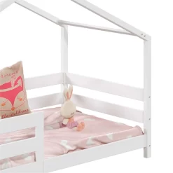 Hausbett RENA In 90 X 200 Cm Mit Rausfallschutz In Weiß -Berühmt Möbel 71321 5