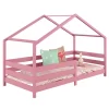 Hausbett RENA In 90 X 200 Cm Mit Rausfallschutz In Rosa