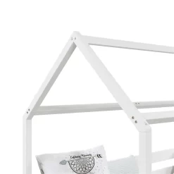 Hausbett FINA In 90 X 200 Cm Aus Massiver Kiefer In Weiß 9 Hausbett FINA In 90 X 200 Cm Aus Massiver Kiefer In Weiß -Berühmt Möbel 71341 3