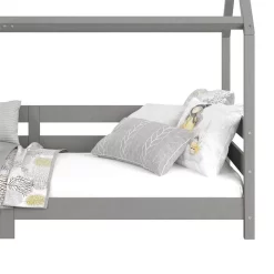 Hausbett FINA In 90 X 200 Cm Aus Massiver Kiefer In Grau -Berühmt Möbel 71342 5