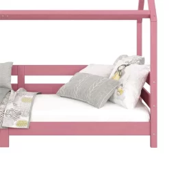 Hausbett FINA In 90 X 200 Cm Aus Massiver Kiefer In Rosa 11 Hausbett FINA In 90 X 200 Cm Aus Massiver Kiefer In Rosa -Berühmt Möbel 71343 5