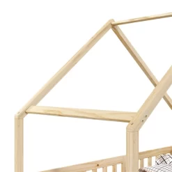 Hausbett CORA In 90 X 200 Cm Aus Massiver Kiefer Mit Rausfallschutz In Natur 9 Hausbett CORA In 90 X 200 Cm Aus Massiver Kiefer Mit Rausfallschutz In Natur -Berühmt Möbel 71350 3