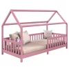 Hausbett NINA In 90 X 200 Aus Kiefer In Rosa
