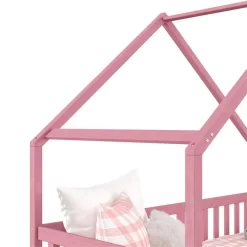 Hausbett ALVA In 90 X 200 Cm Aus Massiver Kiefer Mit Schubladen In Rosa 9 Hausbett ALVA In 90 X 200 Cm Aus Massiver Kiefer Mit Schubladen In Rosa -Berühmt Möbel 71403 3