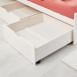 Bett Mit Stauraum MIA 90x190 Cm, Kiefer Weiß 8 Bett Mit Stauraum MIA 90x190 Cm, Kiefer Weiß -Berühmt Möbel 7143 AC5