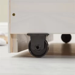 Bett Mit Stauraum MIA 90x200 Cm, Kiefer In Weiß/rosa -Berühmt Möbel 7144 AC5