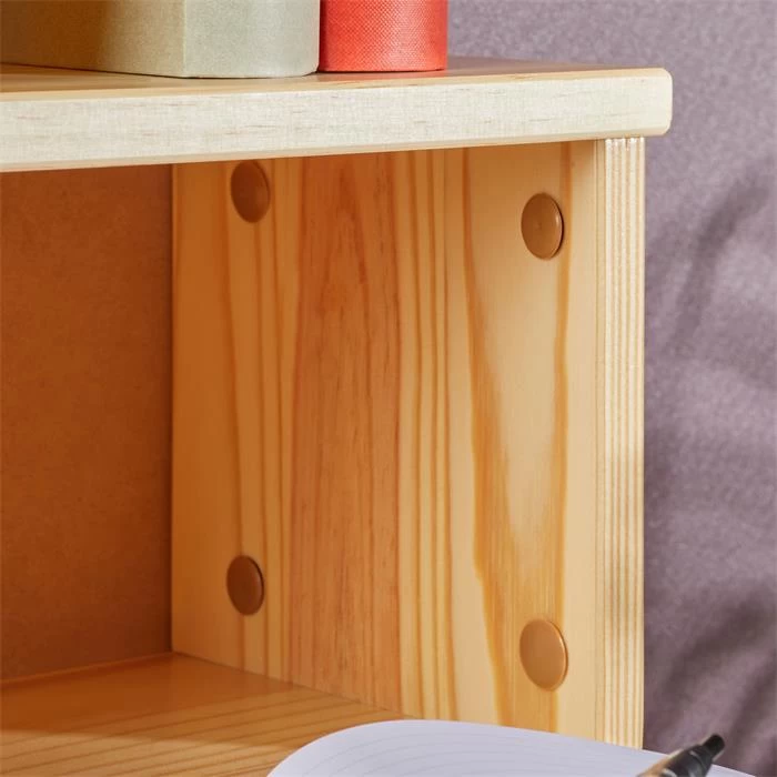 Sekretär LENNOX Mit 3 Nischen Und 2 Schubladen In Natur 6 Sekretär LENNOX Mit 3 Nischen Und 2 Schubladen In Natur – Bild 6