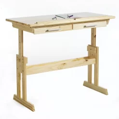 Kinderschreibtisch OLIVIA Aus Kiefer Mit Schubladen In Natur -Berühmt Möbel 7226 2