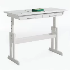 Kinderschreibtisch OLIVIA Aus Kiefer Mit Schubladen In Weiß -Berühmt Möbel 7227 2