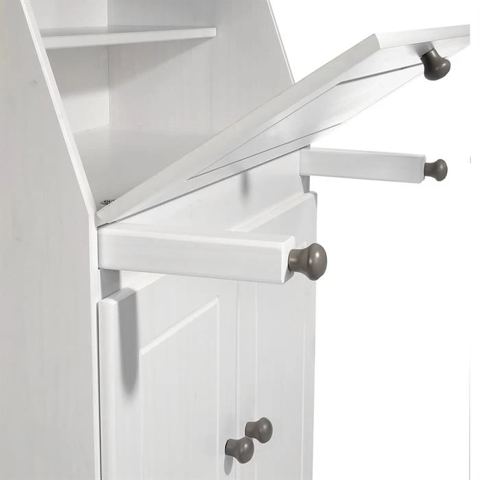 Sekretär DAVID COLMAR Taupe/weiß 5 Sekretär DAVID COLMAR Taupe/weiß – Bild 5