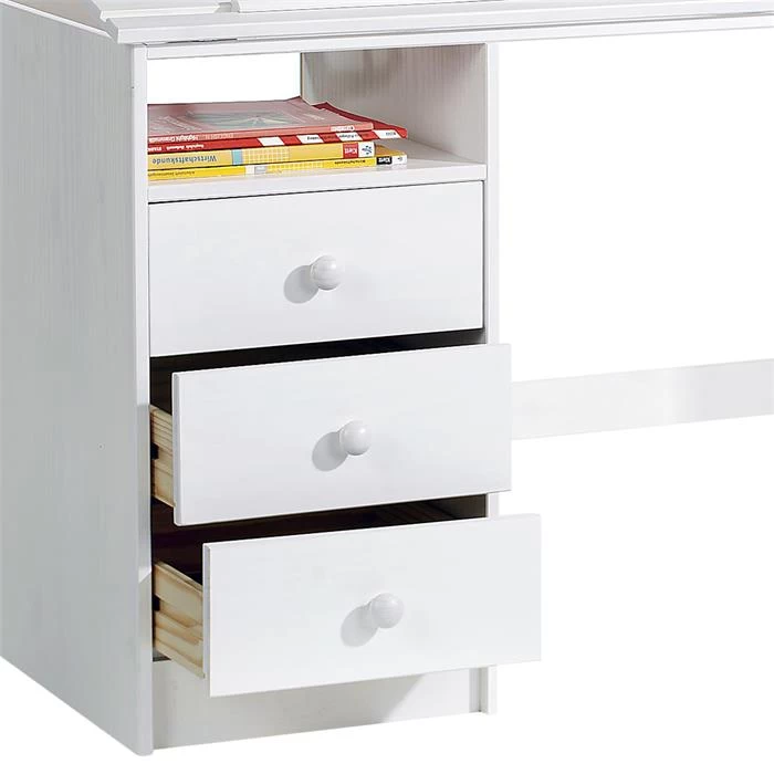 Kinderschreibtisch KEVIN Neigungsverstellbar Weiß 3 Kinderschreibtisch KEVIN Neigungsverstellbar Weiß – Bild 3