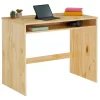 Schreibtisch ALICE Mit Ablagefach In Natur
