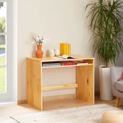 Schreibtisch ALICE Mit Ablagefach In Natur 8 Schreibtisch ALICE Mit Ablagefach In Natur -Berühmt Möbel 7264 AC2