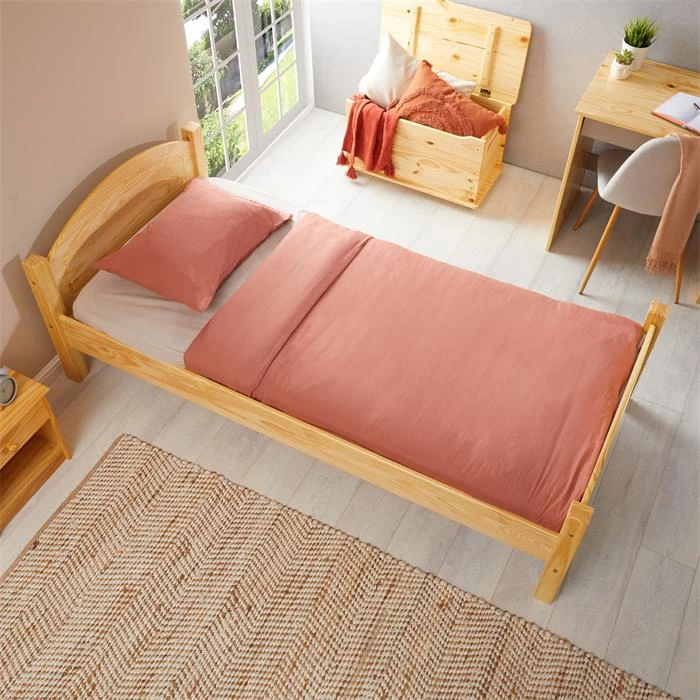 Massivholzbett FLIMS In Natur 90 X 190 Cm 3 Massivholzbett FLIMS In Natur 90 X 190 Cm – Bild 3