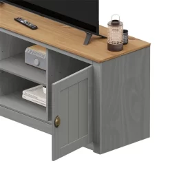 TV Lowboard BOLTON Mit 2 Türen, Kiefer In Grau/braun -Berühmt Möbel 80136 3