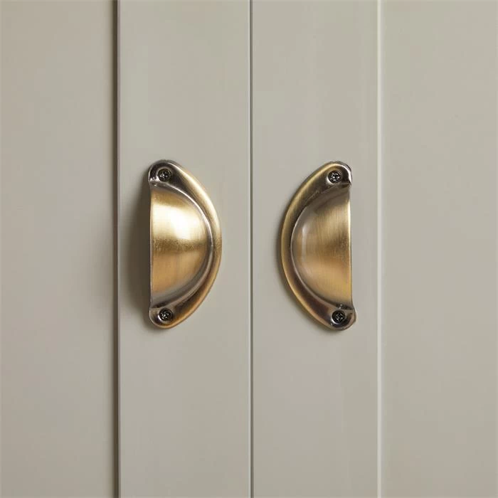 Kommode BOLTON Mit 2 Türen, Kiefer In Grau/braun 5 Kommode BOLTON Mit 2 Türen, Kiefer In Grau/braun – Bild 5