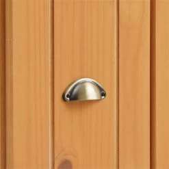 Waschbeckenunterschrank COLMAR Mit 2 Fächer Gebeizt/gewachst -Berühmt Möbel 80358 5