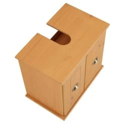 Waschbeckenunterschrank COLMAR Mit 2 Fächer Gebeizt/gewachst -Berühmt Möbel 80358 7