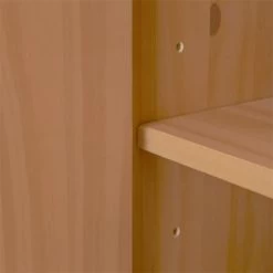 Waschbeckenunterschrank COLMAR Mit 2 Fächer Weiß/braun -Berühmt Möbel 80359 6