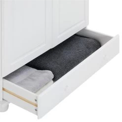 Kleiderschrank BERGEN Mit 2 Türen, Kiefer Weiß 9 Kleiderschrank BERGEN Mit 2 Türen, Kiefer Weiß -Berühmt Möbel 8071 3