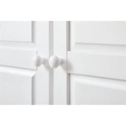 Kleiderschrank BERGEN Mit 2 Türen, Kiefer Weiß 11 Kleiderschrank BERGEN Mit 2 Türen, Kiefer Weiß -Berühmt Möbel 8071 A6