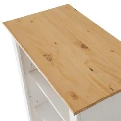 Bücherschrank TEQUILA, Kiefer Massiv Weiß/braun, Mexiko 9 Bücherschrank TEQUILA, Kiefer Massiv Weiß/braun, Mexiko -Berühmt Möbel 81227 3