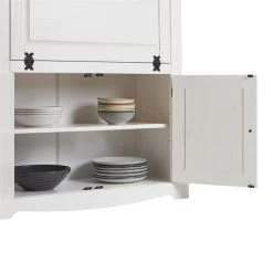 Weinschrank TEQUILA, Kiefer Massiv Weiß/braun, Mexiko Möbel -Berühmt Möbel 81266 5