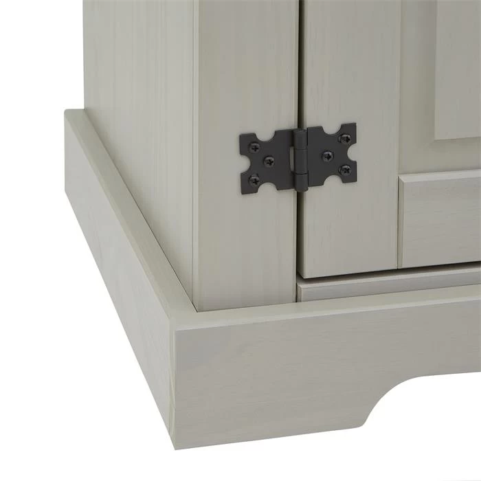 Mexico TV Lowboard TEQUILA In Grau/braun, Kiefer Massiv 6 Mexico TV Lowboard TEQUILA In Grau/braun, Kiefer Massiv – Bild 6