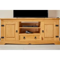 Mexico TV Lowboard TEQUILA In Braun, Kiefer Massiv -Berühmt Möbel 81288 A8