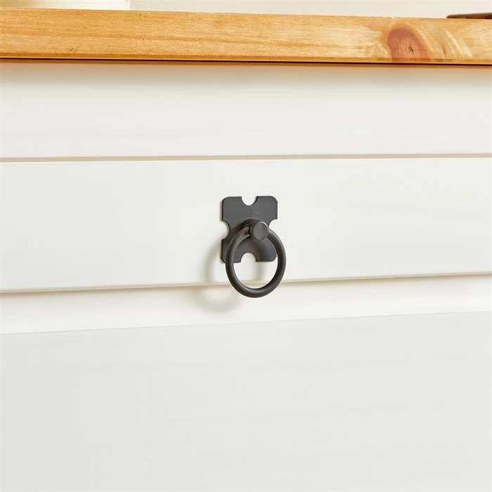 Schuhkipper TEQUILA, Kiefer Massiv, Weiß/braun, Mit 2 Klappen, Mexiko 6 Schuhkipper TEQUILA, Kiefer Massiv, Weiß/braun, Mit 2 Klappen, Mexiko – Bild 6