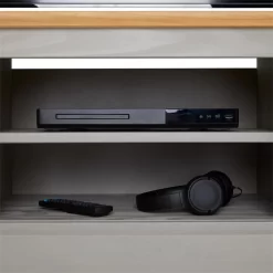 TV Lowboard KENT In Grau/braun, Kiefer Massiv -Berühmt Möbel 81391 4