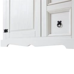 Brotschrank TEQUILA, Massive Kiefer Weiß, Mexiko 11 Brotschrank TEQUILA, Massive Kiefer Weiß, Mexiko -Berühmt Möbel 81409 8