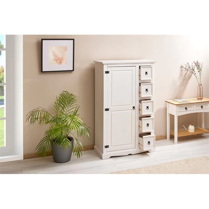 Brotschrank TEQUILA, Massive Kiefer Weiß, Mexiko 3 Brotschrank TEQUILA, Massive Kiefer Weiß, Mexiko – Bild 3