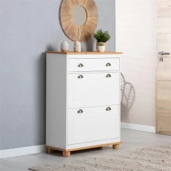 Schuhkipper COLMAR In Weiß/braun Mit 2 Klappen 10 Schuhkipper COLMAR In Weiß/braun Mit 2 Klappen -Berühmt Möbel 8291 A0 3N