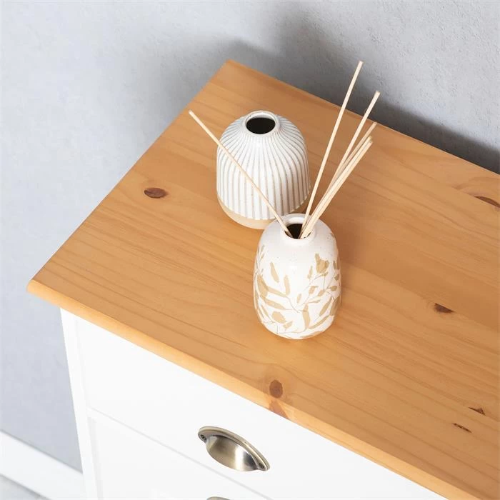 Schuhkipper COLMAR In Weiß/braun Mit 2 Klappen 6 Schuhkipper COLMAR In Weiß/braun Mit 2 Klappen – Bild 6