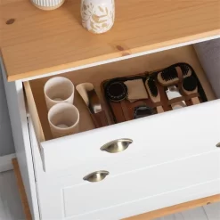 Schuhkipper COLMAR In Weiß/braun Mit 2 Klappen 8 Schuhkipper COLMAR In Weiß/braun Mit 2 Klappen -Berühmt Möbel 8291 A0 5N