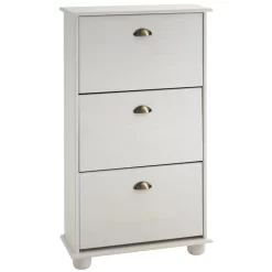 Schuhschrank COLMAR In Weiß 3 Klappen