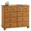 Schubladenschrank COLMAR, Kiefer Massiv, Mit 8 Schubladen