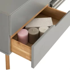 TV Lowboard TIBOR In Grau, Kiefer Massiv 9 TV Lowboard TIBOR In Grau, Kiefer Massiv -Berühmt Möbel 83917 3