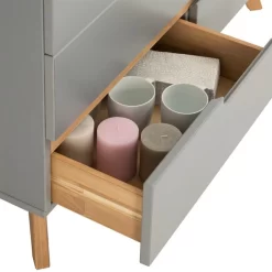 Sideboard TIBOR Mit 6 Schubladen, Grau -Berühmt Möbel 83918 3